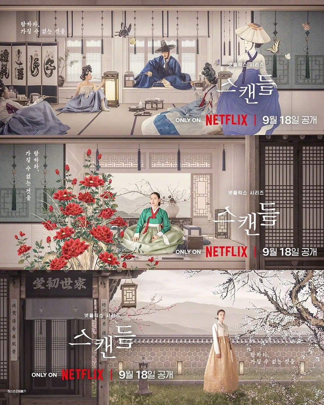 挑情丑闻海报