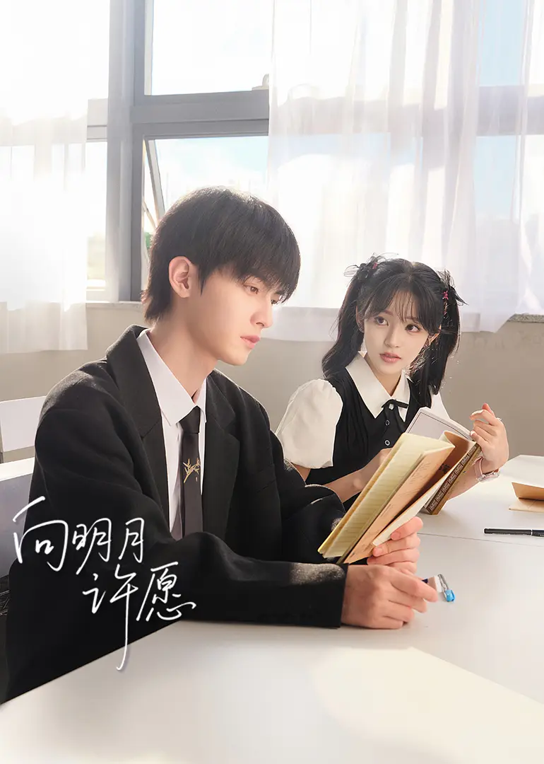 向明月许愿海报