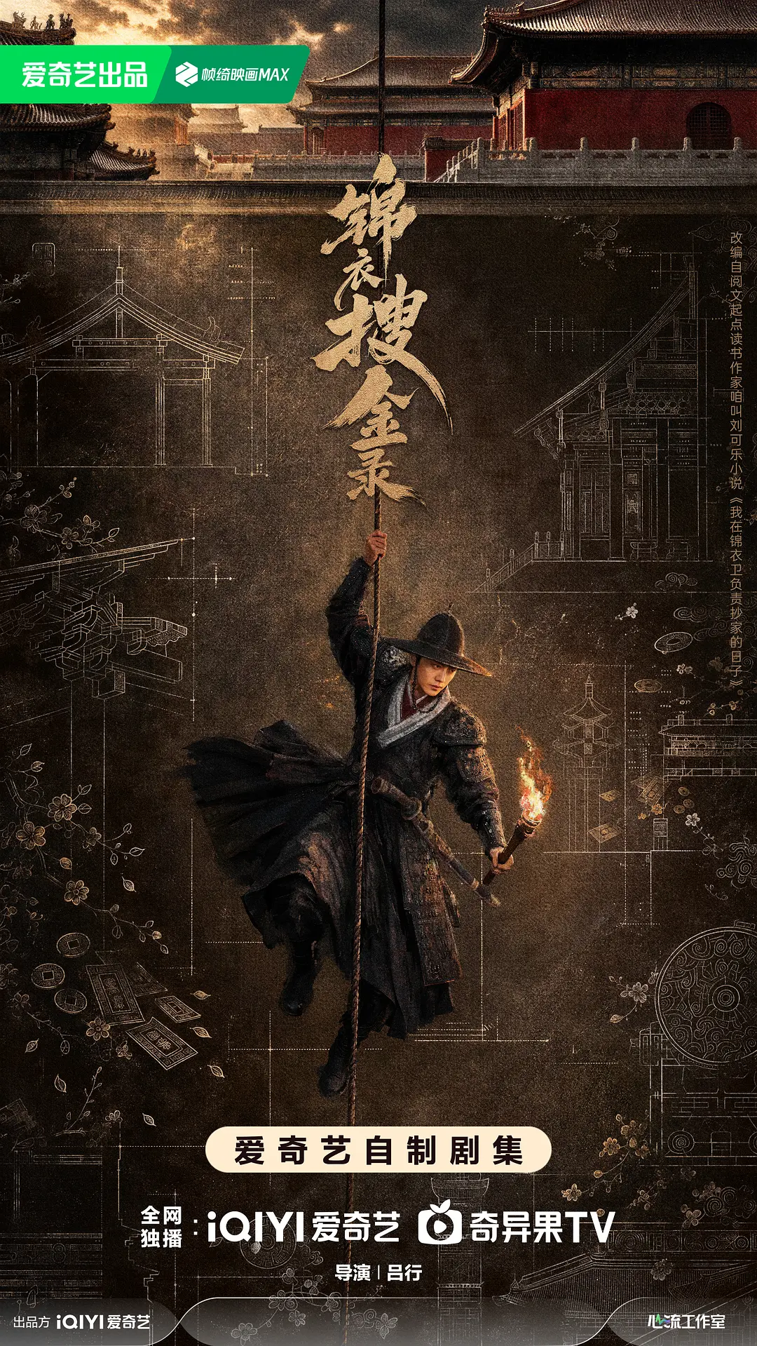 锦衣搜金录海报
